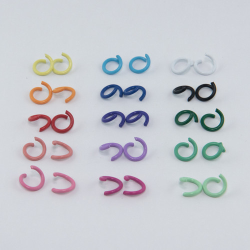 Coloured on sale jump rings