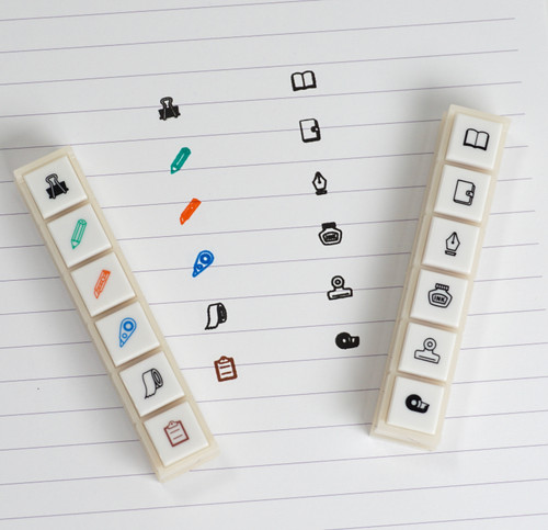 Portable Push Button Pochitto6 Stamp - Kodomo No Kao