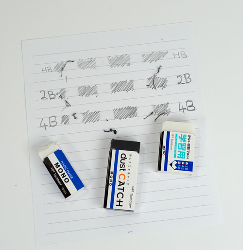 Tombow Mono Eraser -Dust Catch - Black