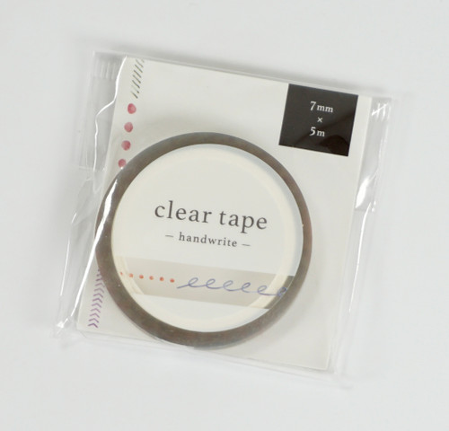 Mind Wave Clear Tape - Hand Write Line 7mm, packaged