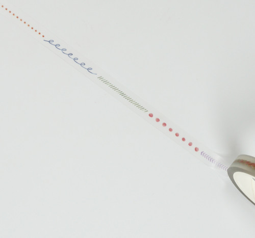 Mind Wave Clear Tape - Hand Write Line 7mm