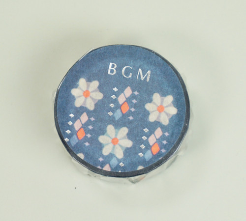 BGM Washi Tape - Japanese Flower - 15mm x5m