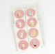 Cute Round Stickers 25mm - pack of 80, Cat stickers, Rabbit stickers, Unicorn Stickers, Polar Bear Stickers, Reward stickers, Kids Stickers