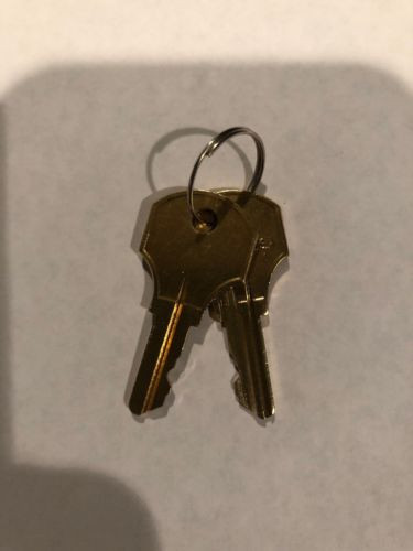 2 NEW SIMPLEX B/CAT 30 STYLE KEY FOR FIRE ALARM PANEL AND PULL STATIONS