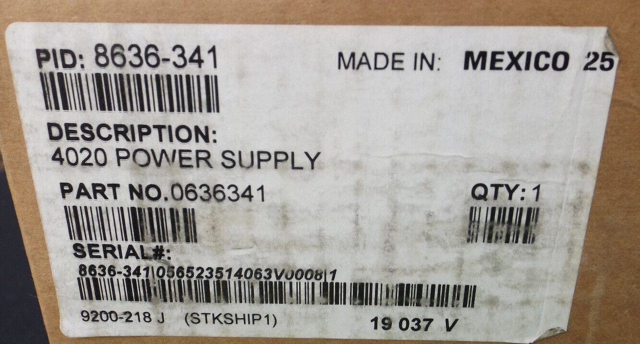 New Simplex 4020 fire panel Goldwing Power supply 636-341 - Fire
