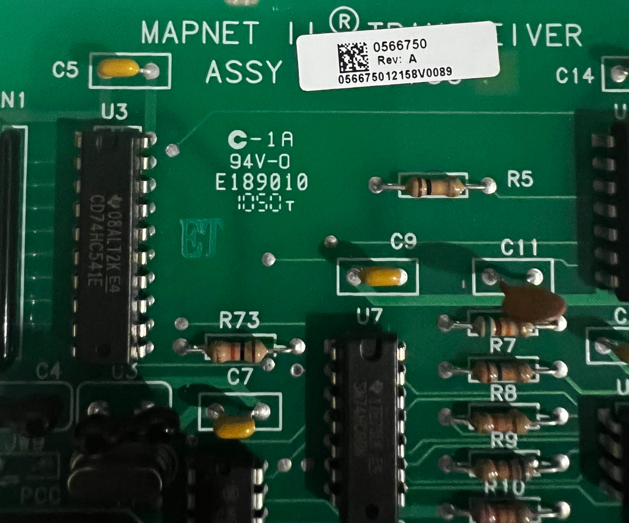 Simplex 566-750 4020 Mapnet II Transceiver Board (Discontinued by Simplex) Simplex 566-750 4020 Mapnet II Transceiver Board (Discontinued by Simplex)