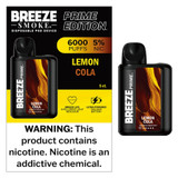 BREEZE PRIME 10ML 6000 PUFF DISPOSABLE