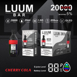 Discover long-lasting performance with the LUUM Bar 20K Puff Disposable Vape. Packed with 5% nicotine and up to 20,000 puffs, this sleek, high-capacity device offers bold flavor, smooth hits, and hassle-free vaping for days. Perfect for users who want power, portability, and premium taste in one.
