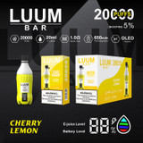 Discover long-lasting performance with the LUUM Bar 20K Puff Disposable Vape. Packed with 5% nicotine and up to 20,000 puffs, this sleek, high-capacity device offers bold flavor, smooth hits, and hassle-free vaping for days. Perfect for users who want power, portability, and premium taste in one.