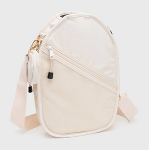 Pickleball Sling Bag/Crossbody Bag-Ivory