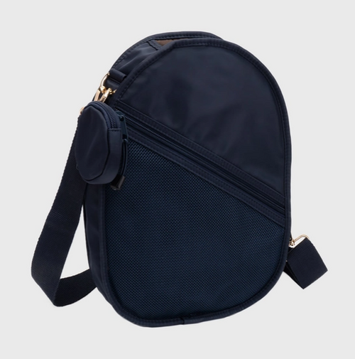 Pickleball Sling Bag/Crossbody Bag-Navy
