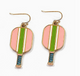 Epoxy Pickleball Paddle Earring