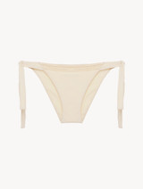 Bikinislip in Champagnerbeige mit Perlenstickerei_0