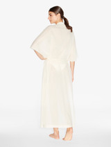 Kaftan in Champagnerbeige mit Perlenstickerei_2