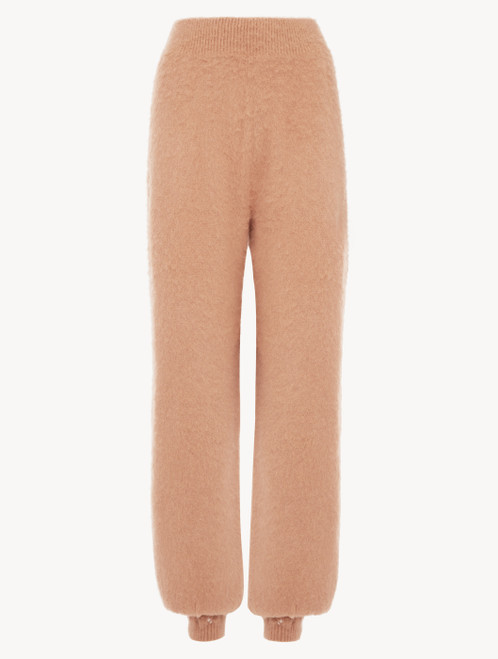 Hose aus Alpakawolle mit Beimischung in Camel_2