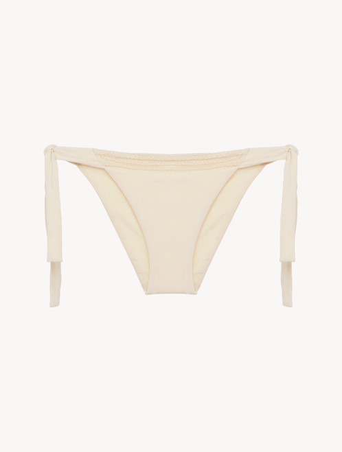 Bikinislip in Champagnerbeige mit Perlenstickerei_2