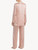 Pyjama in Rosa aus Seide mit Frastaglio-Stickerei_4