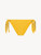 Bikinislip in Gelb mit seitlichen Bändchen und Logo_0