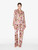 Pyjama aus Seide mit floralem Print_1