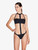 Trikini in Schwarz mit Soutache_1