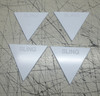 White triangular sling