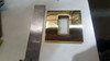 Brass Faceplate - 1 Gang