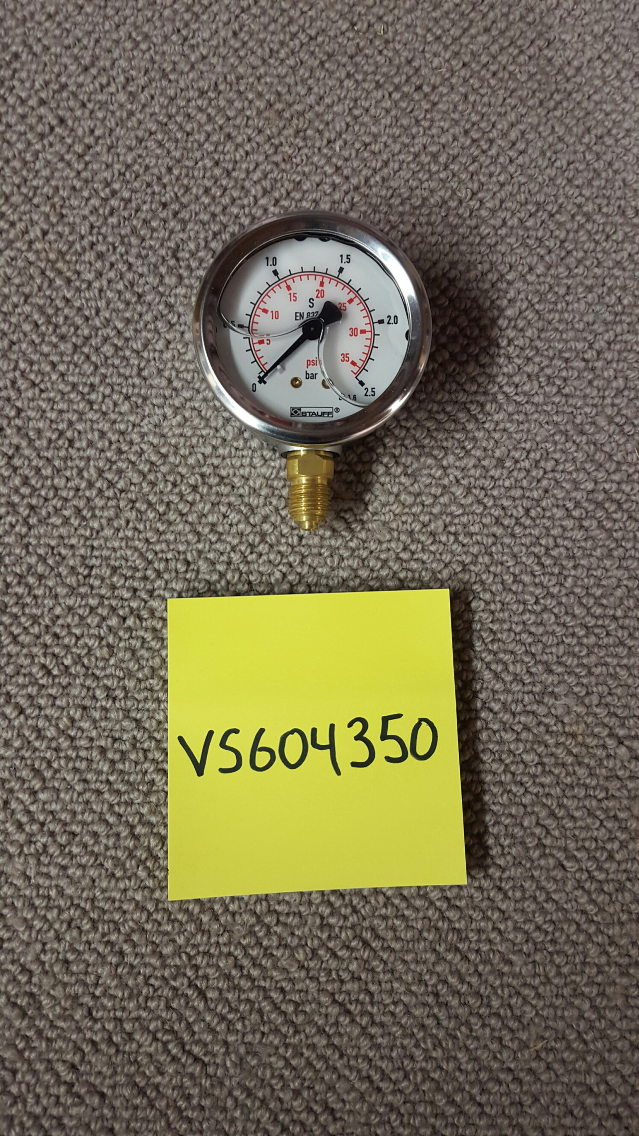 Gauge "Sleipner" Steering System Pressure Gauge PYA Online Parts Store