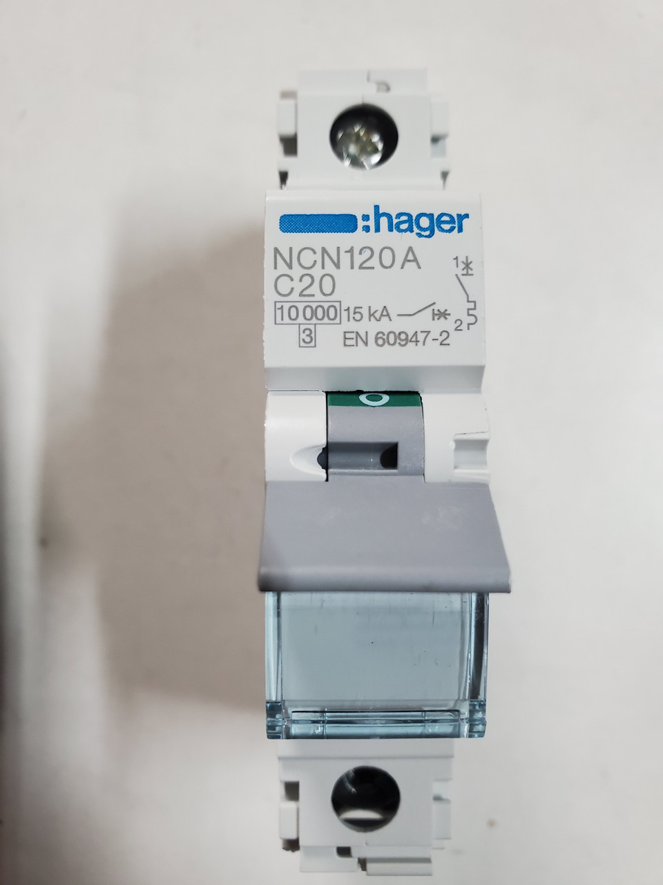 Hager Breaker (20 Amp w/ Plexi Cover)