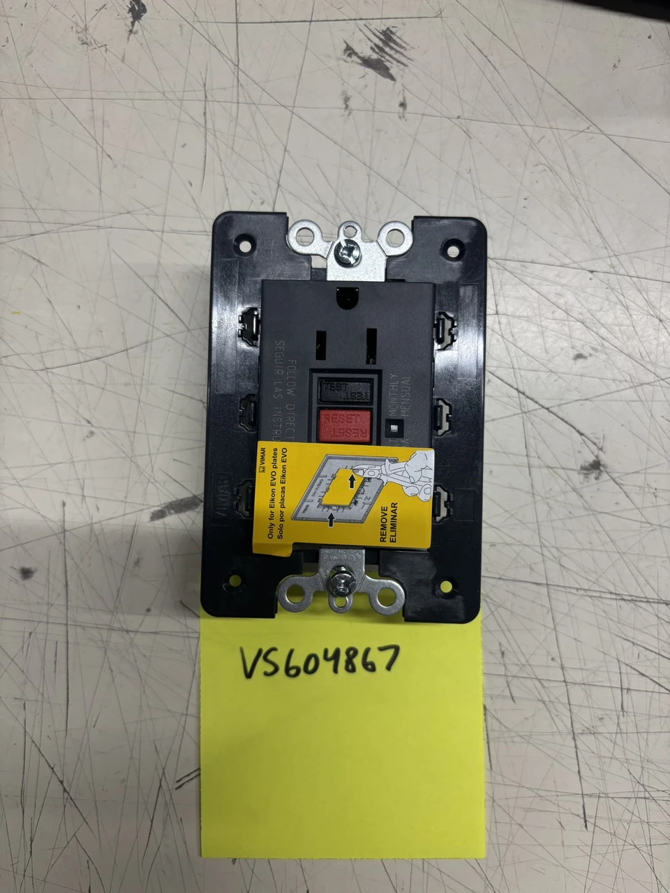 Vimar gfci outlet Eikon Evo VM21296
