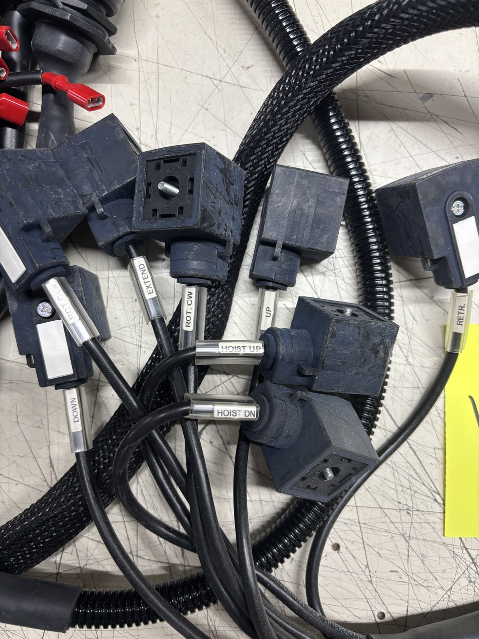 Opacmare crane wiring cable double socket for crane