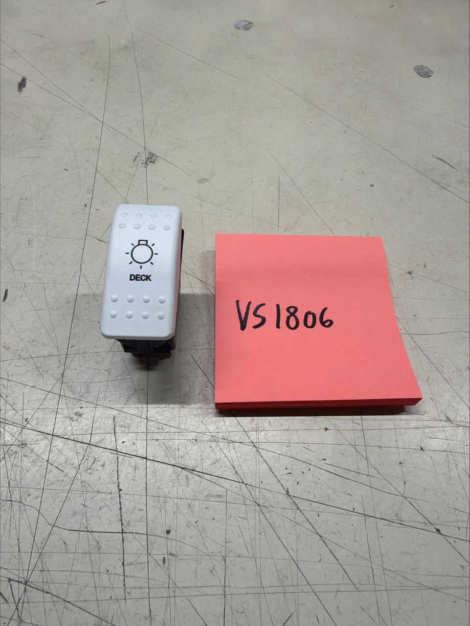Carling Deck Lights Switch (White)