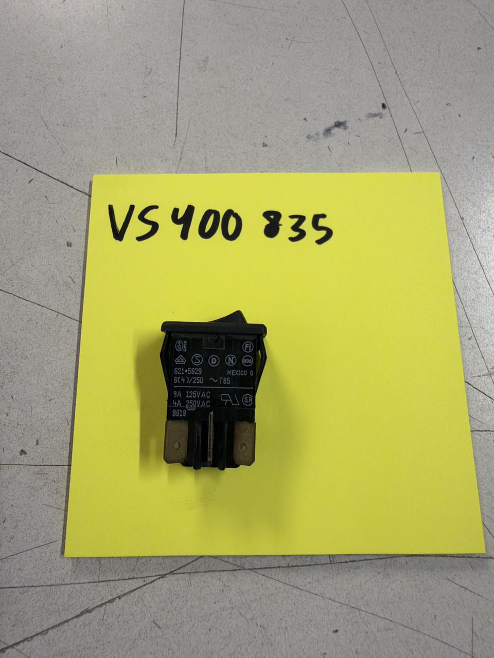 Switch Shore Contactor A600 IEC 947-4-1