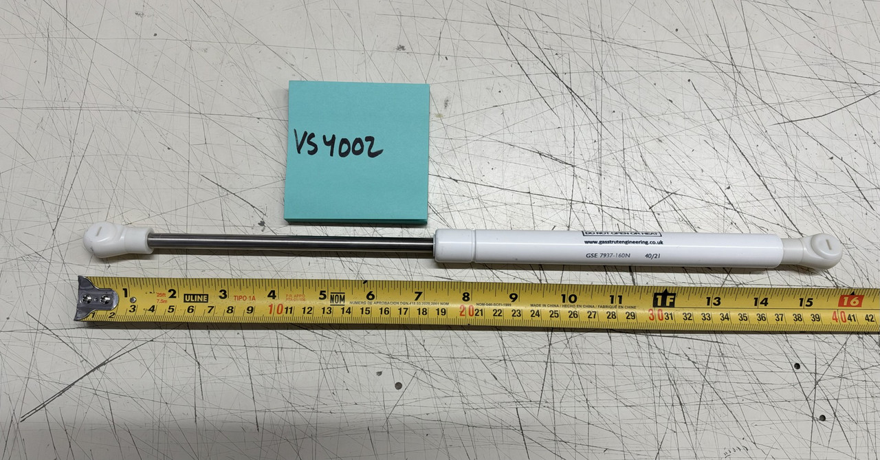Gas strut GSE7937-160N white