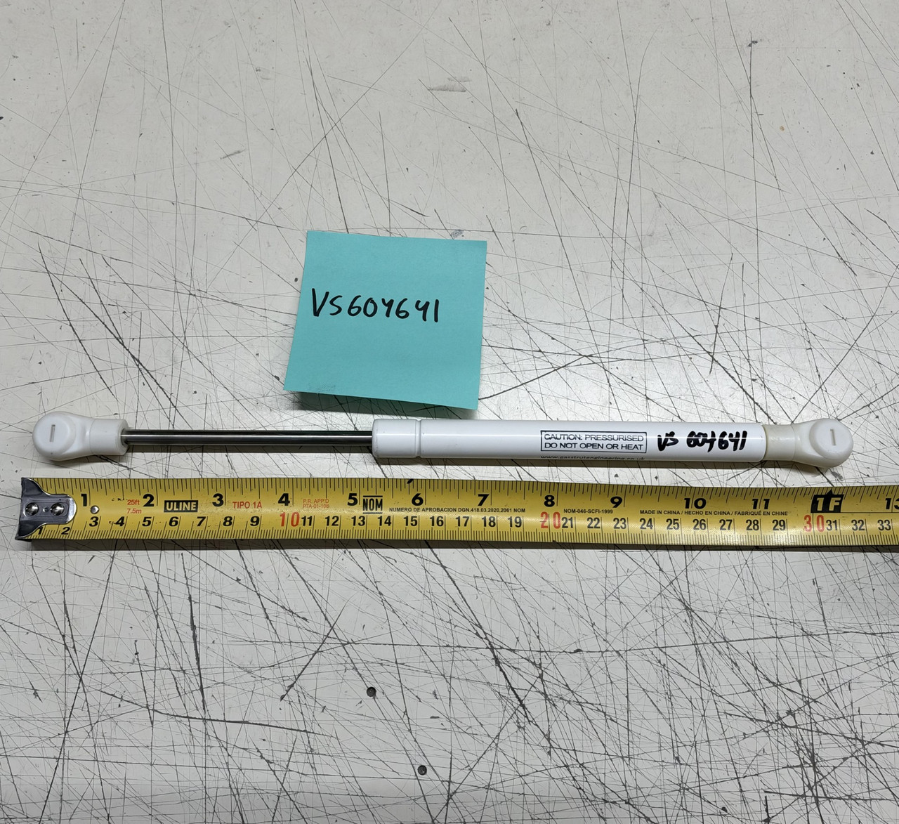 Gas strut gse 6553 - 80N