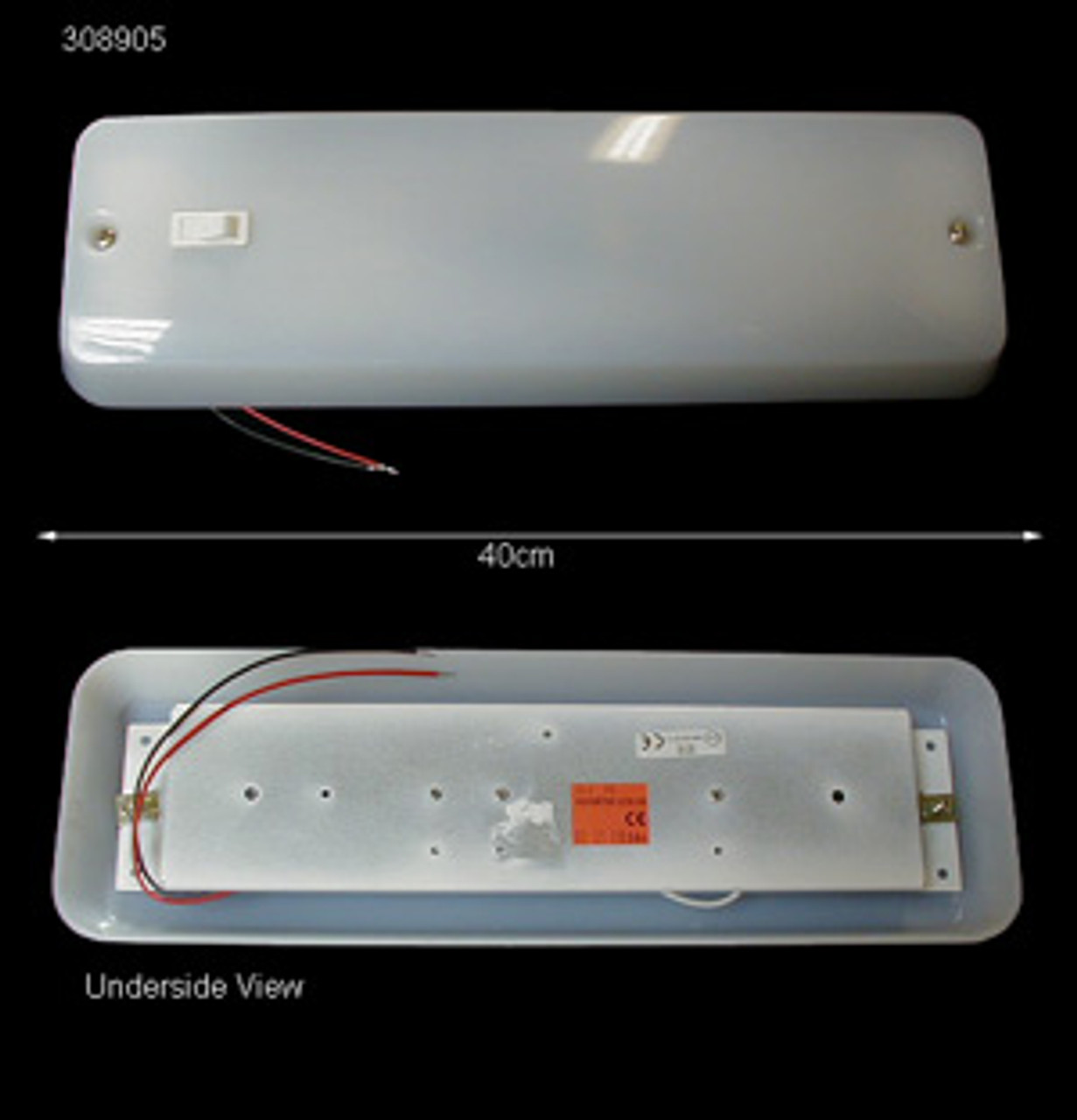 Rectangular Engine Room Light with (On/Off) Switch