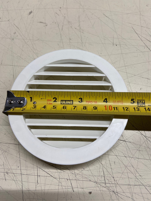 Vent - Trim Recessed White Refrig. Cabin