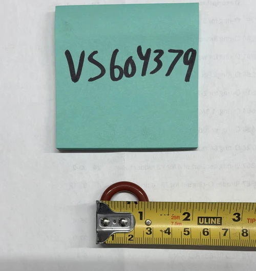 RED RUBBER O-RING