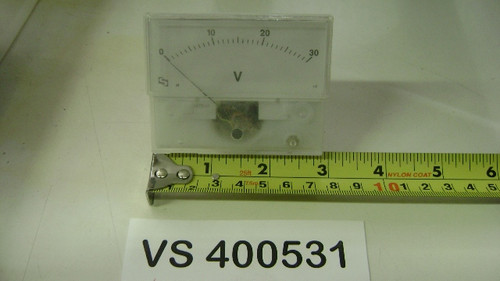 Volt Meter 0-30 3" Wide