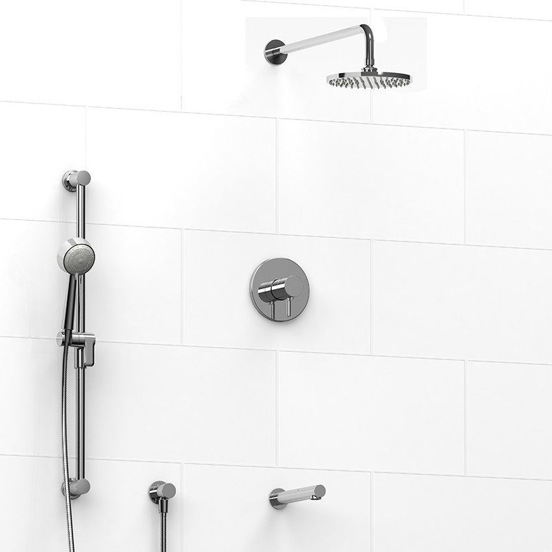 Riobel Riu Thermostatic/pressure Balance ½'' Coaxial 3-way Shower
