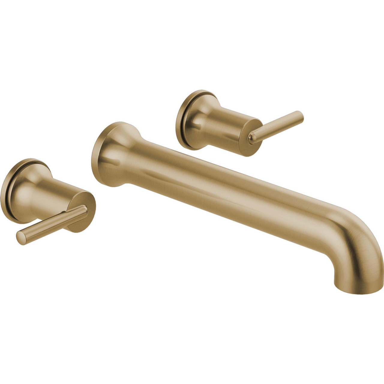 Delta Contemporary Wall Mount Pot Filler- Champagne Bronze