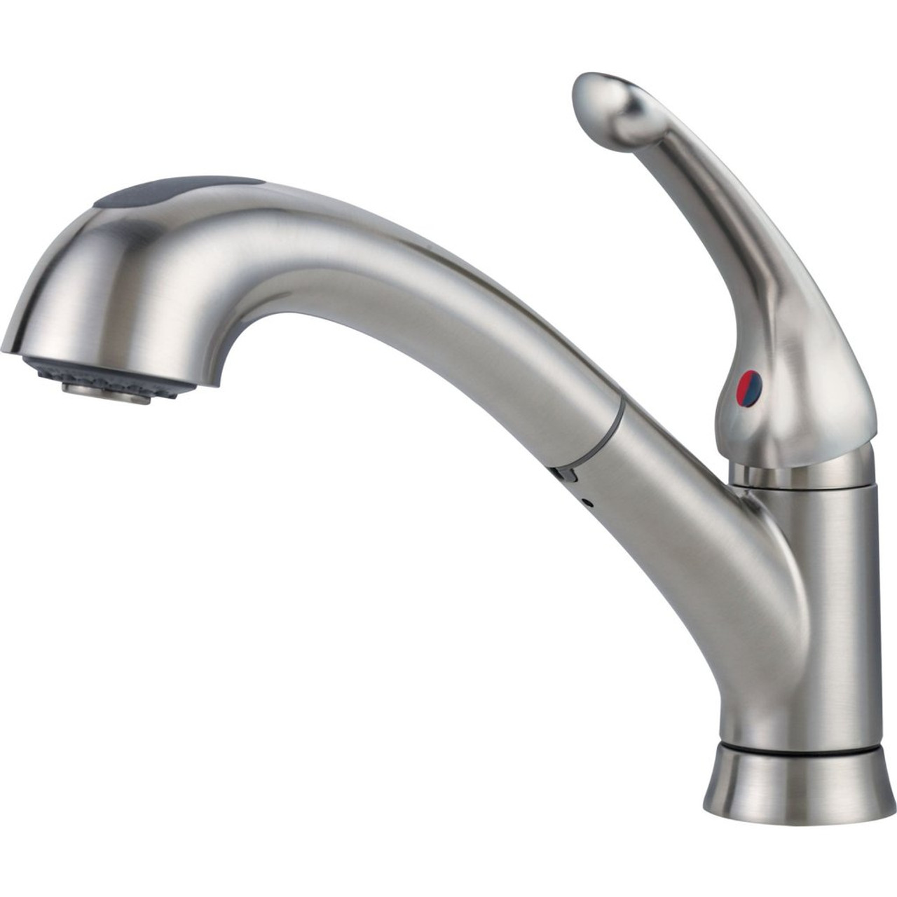 Delta 469lf Ar Kitchen Faucet With Pullout Spray Arctic Stainless York Taps