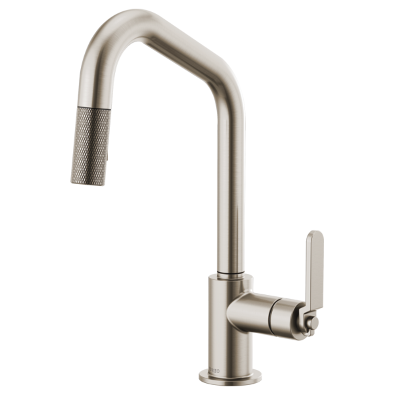 Brizo Litze Pull Down Faucet With Angled Spout And Industrial