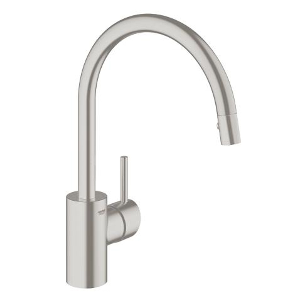Grohe Concetto Single Handle Kitchen Faucet Dual Spray Pull Down
