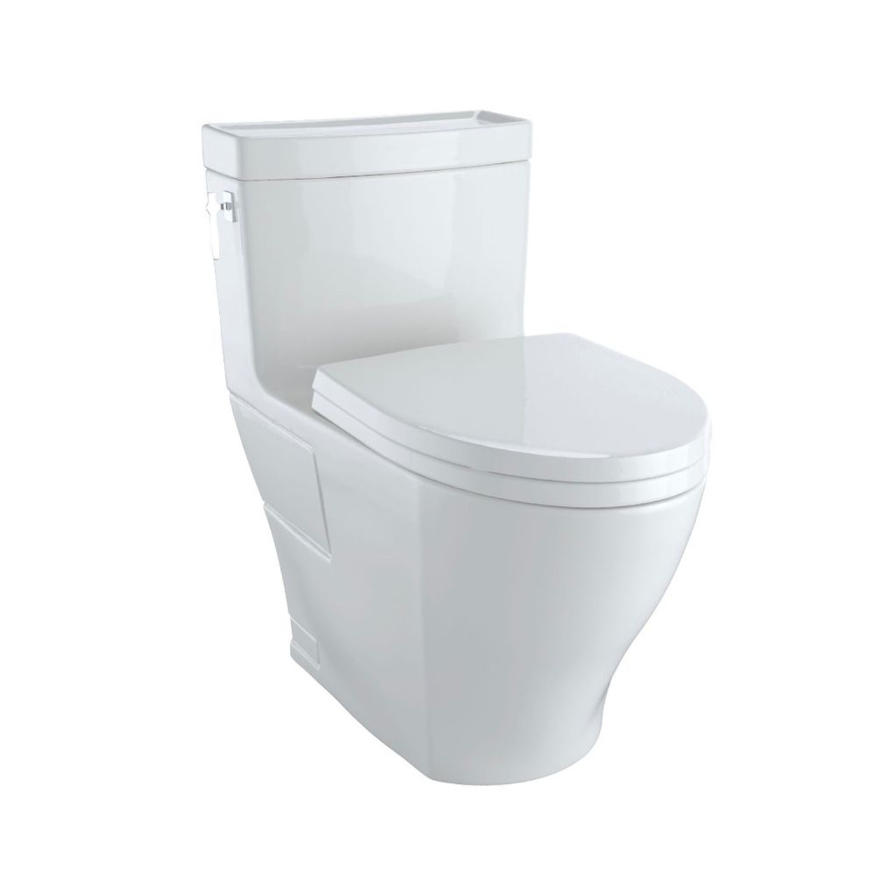 TOTO MS626124CEFG Aimes One Piece Elongated Toilet Washlet Connection  Colonial White