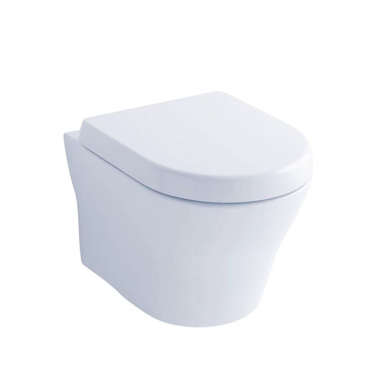 TOTO CT437FG MH Wall Hung Dual Flush Toilet Cotton Complete with 2 x 6  Carrier