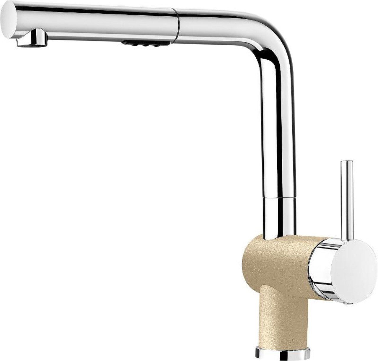 Blanco 403844 Posh Single Hole Pullout Spray Kitchen Faucet In