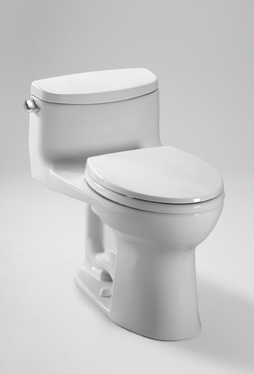 TOTO Supreme II One-Piece High-Efficiency Toilet with SanaGloss 1.28GPF  Colonial White