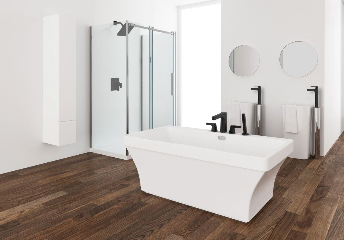 Mirolin Cruz Freestanding Tub 60" x 32" x 22"