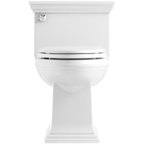 Kohler Memoirs Stately One-Piece Compact Elongated 1.28 GPF Toilet - White