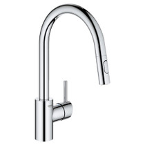 Grohe Concetto Single-Handle Pull Down Kitchen Faucet StarLight Chrome